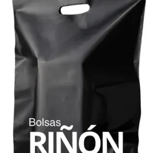 BOLSAS RIÑON IMPRESAS COLOR NEGRA - VISUAL GRAF | MEDIDAS: 20x30   25x35   30x40   35x45   40x50 cm